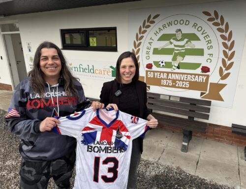 New 3G Pitch one step closer for Great Harwood Rovers as they gain support from Lancashire Bombers