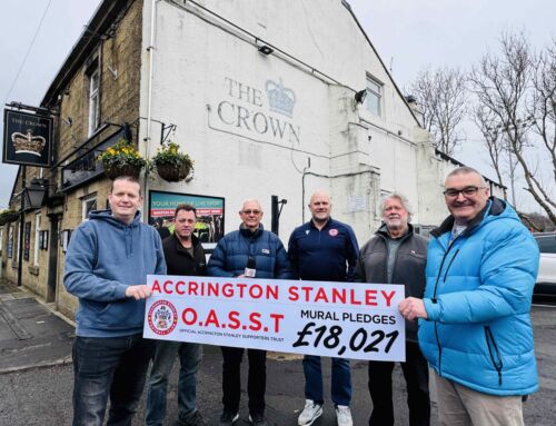 Accrington Stanley mural project closer after 11th hour rally by Amazing Accrington to hit funding target