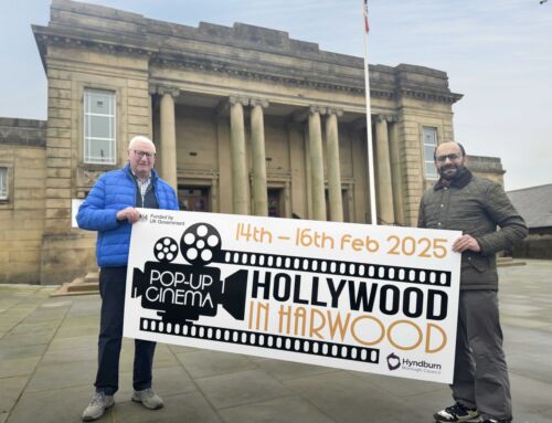 Hollywood comes to Great Harwood with a unique pop up cinema weekend at Mercer Hall in February